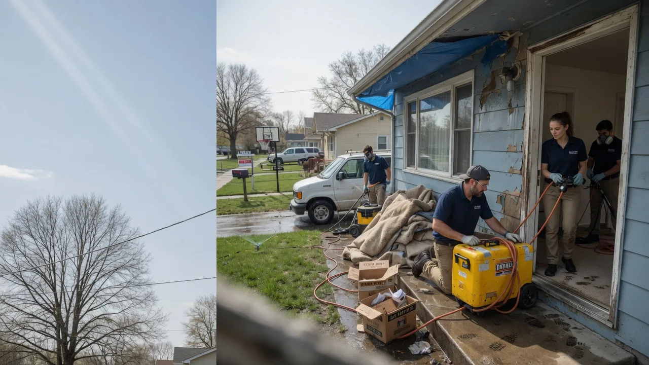 Basement Flood Cleanup in Atlasburg, PA near me